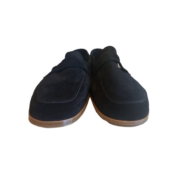 J. Crew Womans Black Suede Loafers Made In Italy Size 10M Elegant & Comfortable - Picture 5 of 8